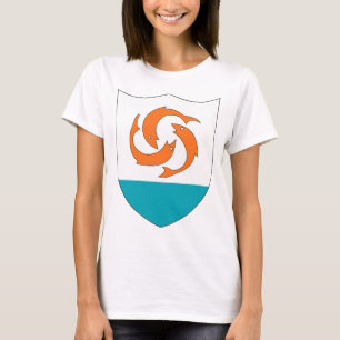 Camiseta del escudo de armas de Anguila