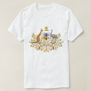 Camiseta del escudo de armas de Australia