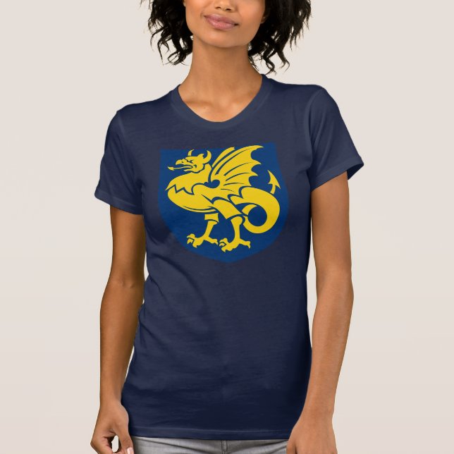 Camiseta del escudo de armas de Bornholm (Anverso)