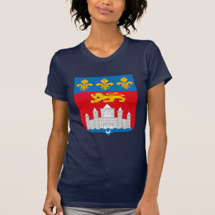 Camiseta del escudo de armas de Burdeos