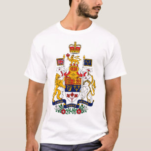 Camiseta del escudo de armas de Canadá