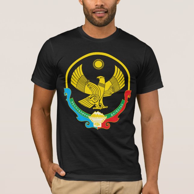 Camiseta del escudo de armas de Daguestán (Anverso)