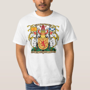 Camiseta del escudo de armas de Escocia