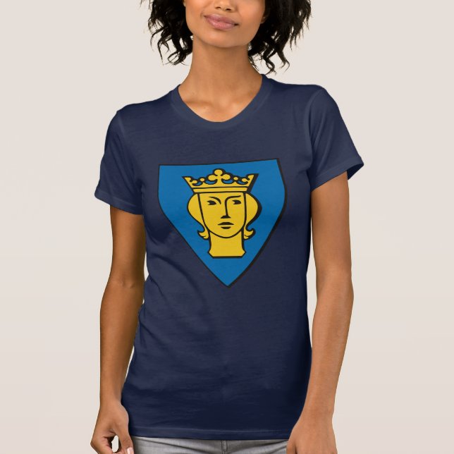 Camiseta del escudo de armas de Estocolmo (Anverso)