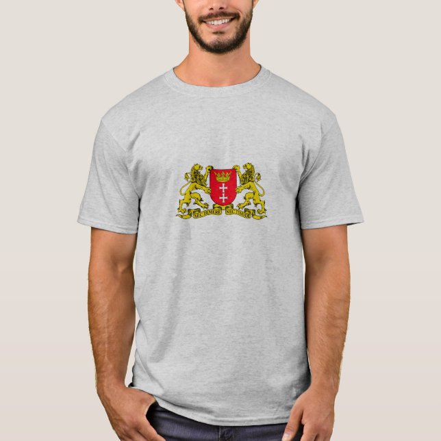 Camiseta del escudo de armas de Gdansk (Anverso)