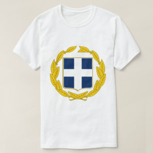 Camiseta del Escudo de Armas de Grecia