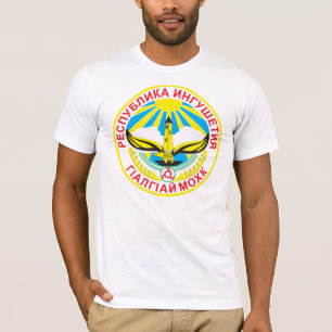 Camiseta del escudo de armas de Ingushetia