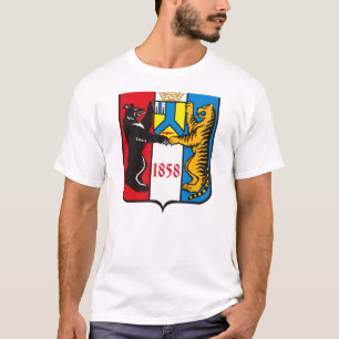Camiseta del escudo de armas de Jabárovsk