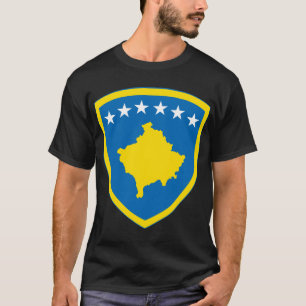 Camiseta del escudo de armas de Kosovo