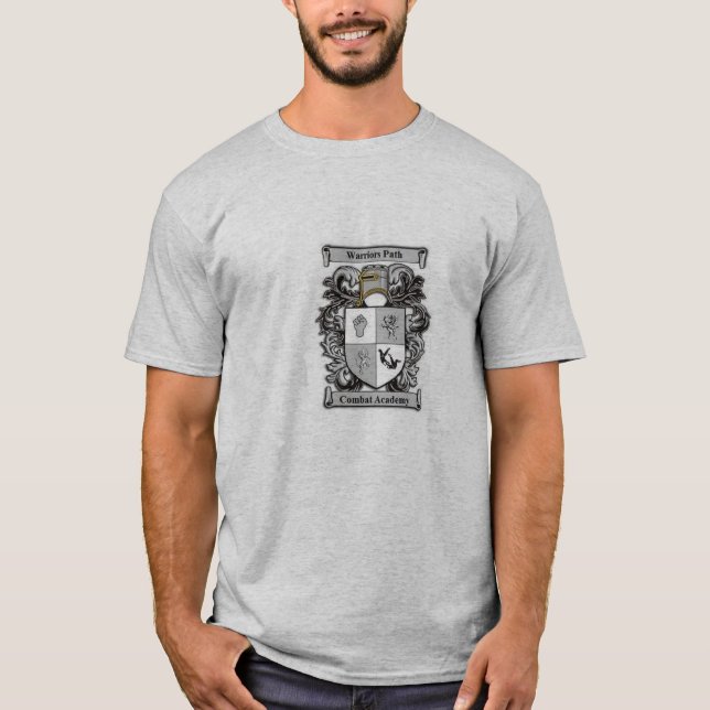 Camiseta del escudo de armas de la academia del (Anverso)