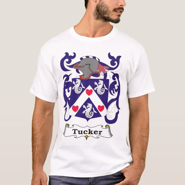 Camiseta del escudo de armas de la familia de