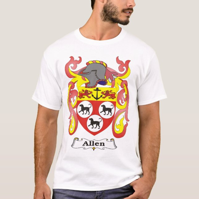 Camiseta del escudo de armas de la familia de (Anverso)