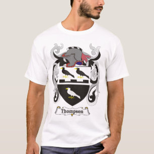 Camiseta del escudo de armas de la familia de