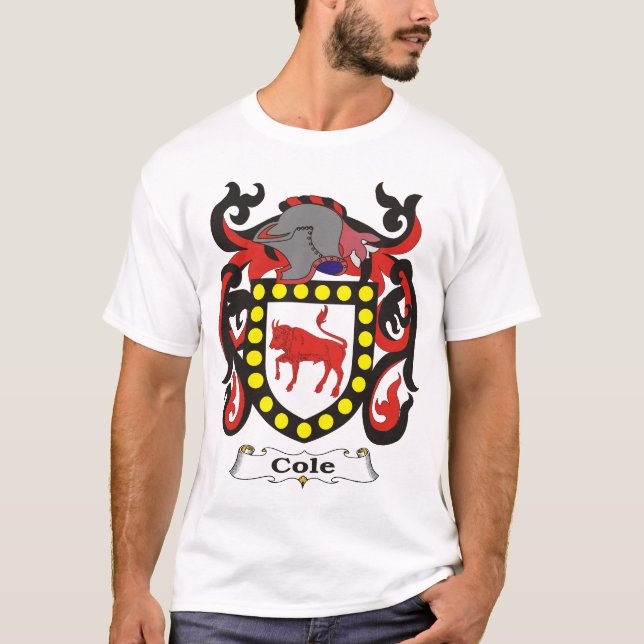 Camiseta del escudo de armas de la familia del col (Anverso)