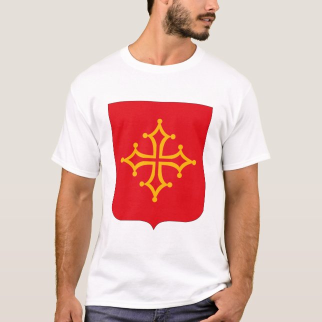 Camiseta del escudo de armas de Languedoc (Anverso)