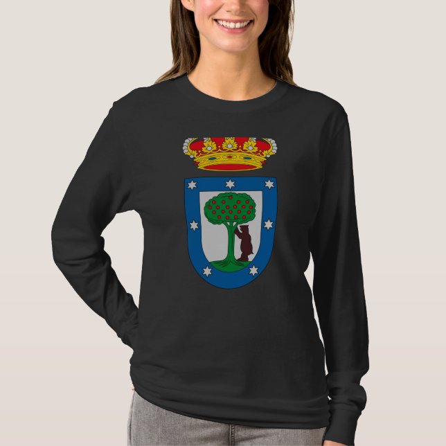 Camiseta del escudo de armas de Madrid (Anverso)
