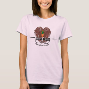 Camiseta del escudo de armas de Papúa Nueva Guine