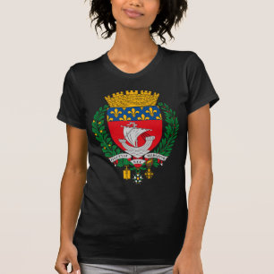Camiseta del escudo de armas de París