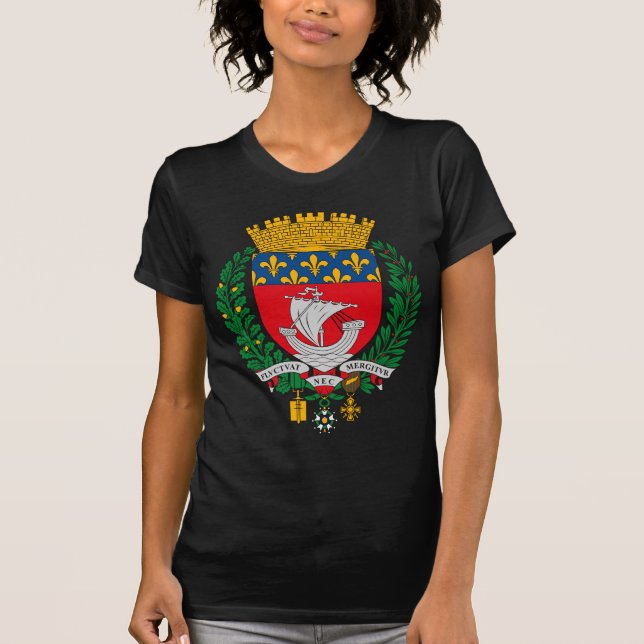 Camiseta del escudo de armas de París (Anverso)