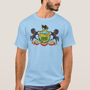 Camiseta del escudo de armas de Pennsylvania