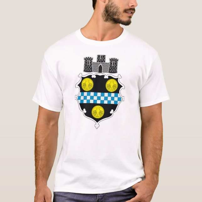 Camiseta del escudo de armas de Pittsburgh (Anverso)