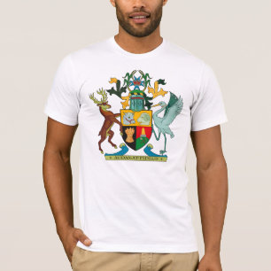 Camiseta del escudo de armas de Queensland