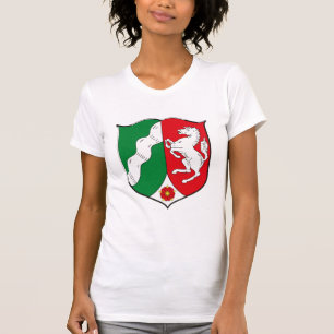 Camiseta del escudo de armas de Renania del