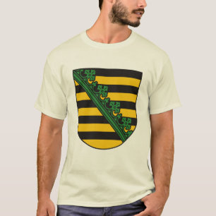 Camiseta del escudo de armas de Sajonia (Sajonia)