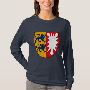 Camiseta del escudo de armas de Schleswig-Holstein