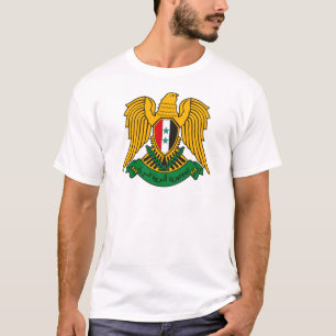 Camiseta del escudo de armas de Siria
