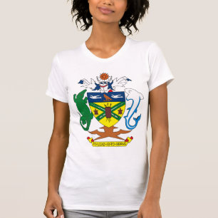 Camiseta del escudo de armas de Solomon Island