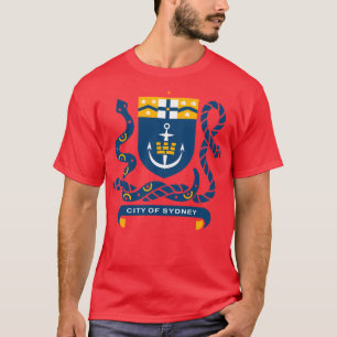Camiseta del escudo de armas de Sydney
