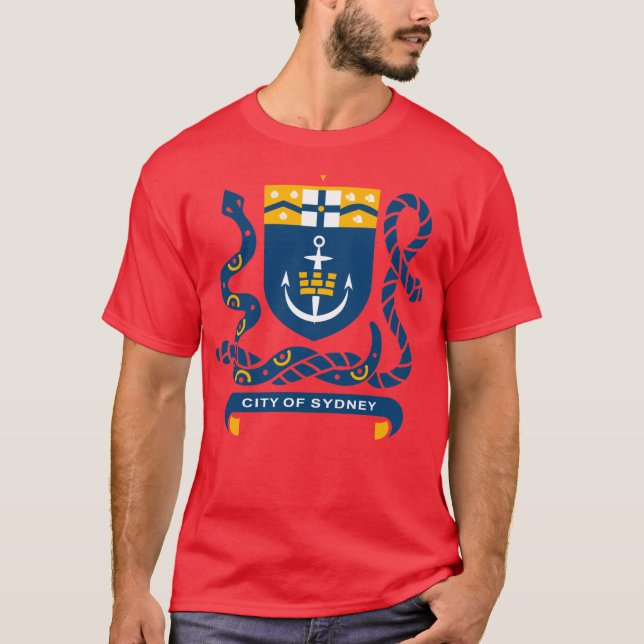 Camiseta del escudo de armas de Sydney (Anverso)