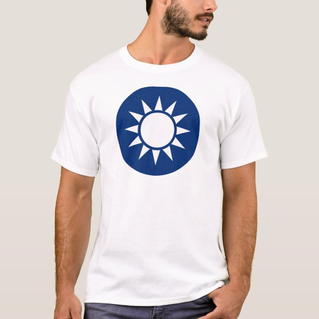 Camiseta del escudo de armas de Taiwán (Anverso)