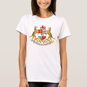 Camiseta del escudo de armas de Tasmania