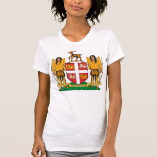 Camiseta del escudo de armas de Terranova
