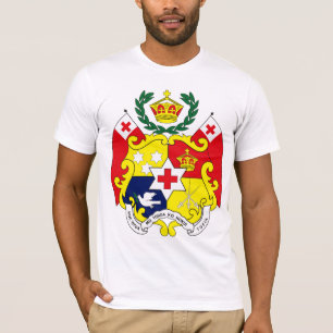 Camiseta del escudo de armas de Tonga