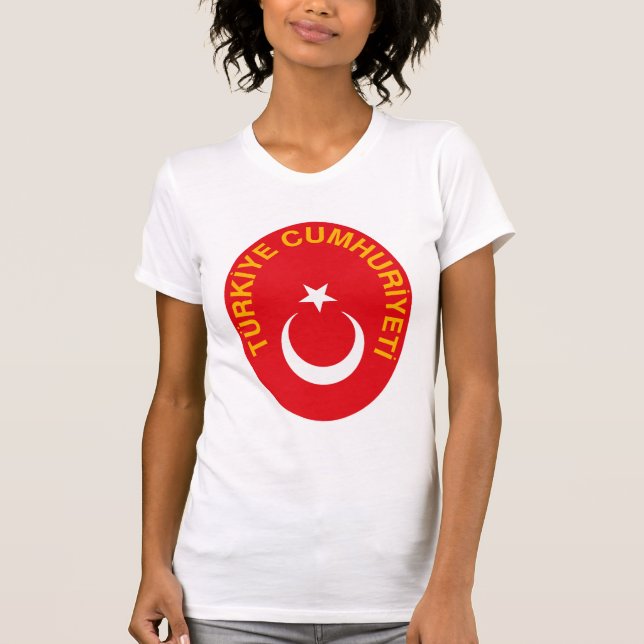 Camiseta del escudo de armas de Turquía (Anverso)