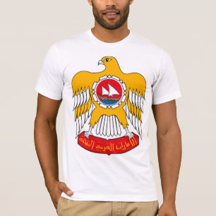 Camiseta del escudo de armas de United Arab