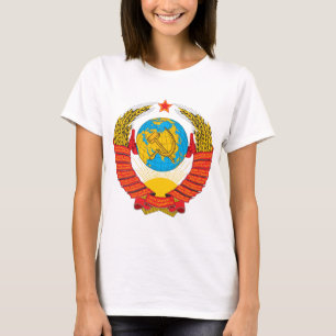 Camiseta del escudo de armas de URSS