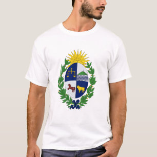Camiseta del escudo de armas de Uruguay