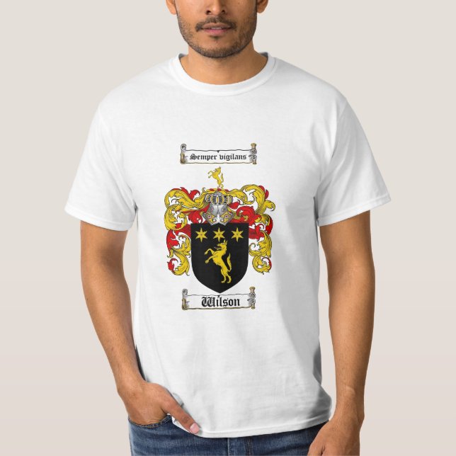 Camiseta del escudo de armas de Wilson (Anverso)