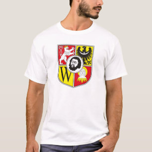 Camiseta del escudo de armas de Wroclaw