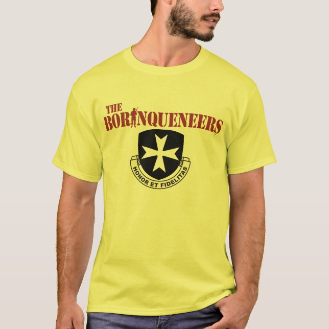 Camiseta del escudo de Borinqueneers (Anverso)