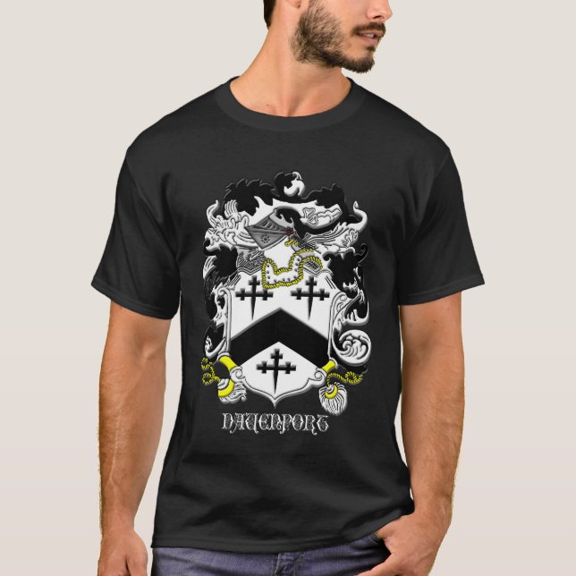 Camiseta del escudo de Davenport (Anverso)