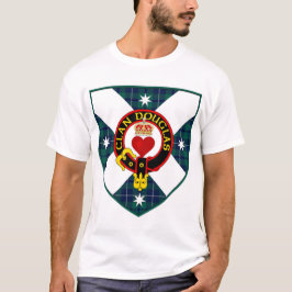 Camiseta del escudo de Douglas del clan