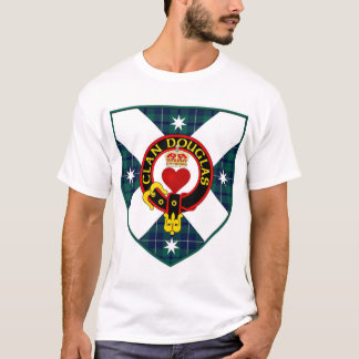 Camiseta del escudo de Douglas del clan
