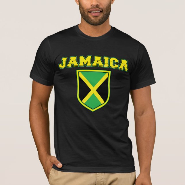 Camiseta del escudo de Jamaica (Anverso)