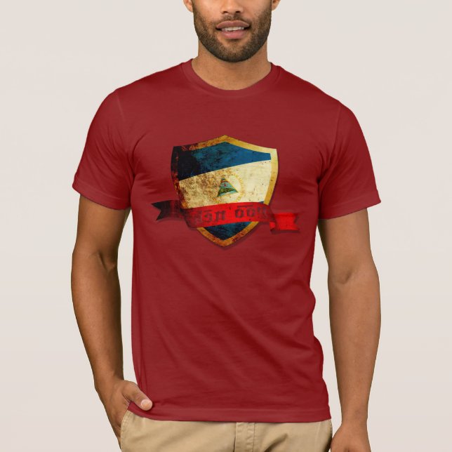 Camiseta del escudo de Nicaragua (Anverso)