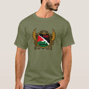 Camiseta del Escudo de Palestina Libre